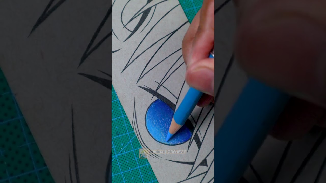 KILLUA ZOLDYCK Drawing eyes || Hunter X Hunter 