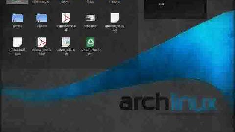 Archlinux kde 4.3.2