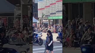 Calgary Police Motorcycles On The Parade Route | CPS