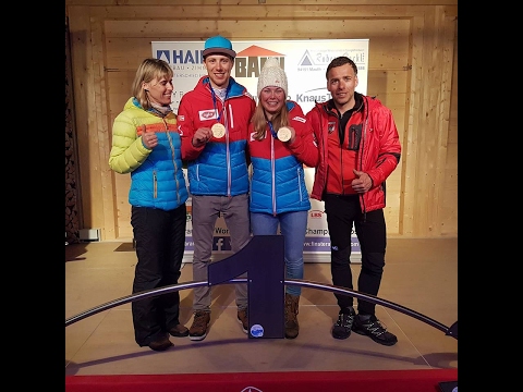 Victory ceremonies | Biathlon individual |  2017 World Para Nordic Skiing Championships, Finsterau