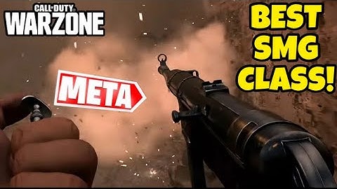*BEST* MP40 CLASS SETUP AND FASTEST KILLING SMG IN WARZONE (VANGUARD WARZONE)