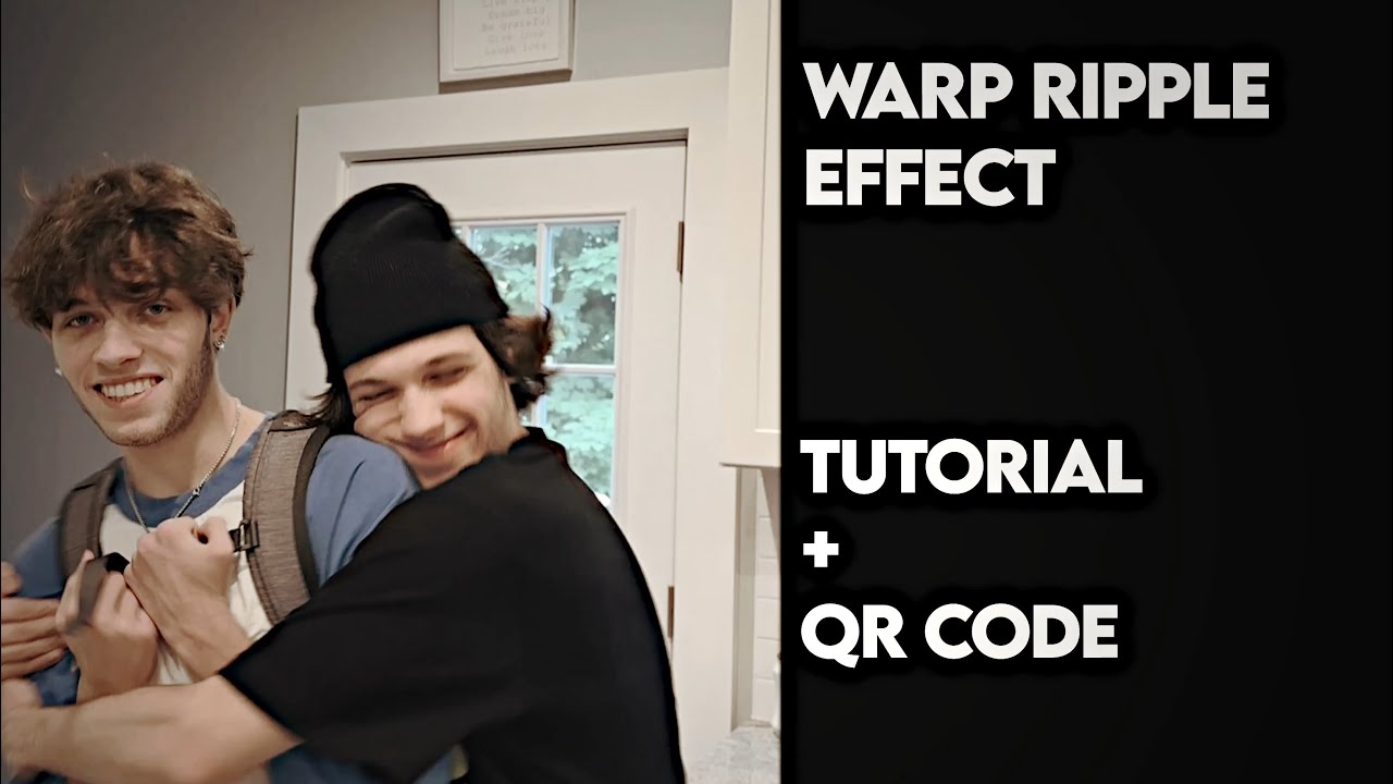 Warp Liquid Ripple Warp Ripple effect tutorial // VSP QR Code at end too :) - YouTube