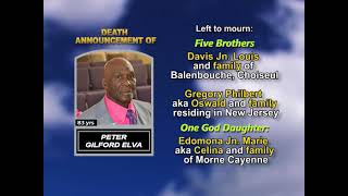 Peter Gilford Elva ~ Long Obituary