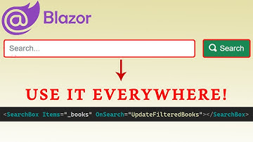 Build a Simple Search Box Component to Use Everywhere in Blazor