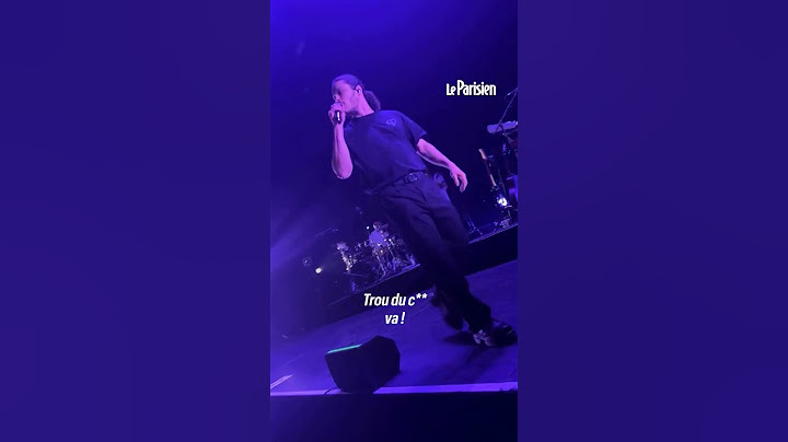 Gros clash entre le rappeur Hatik et un spectateur en plein concert