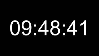 10 Hours (600 Minute) Timer with Alarm | Simple & Clean Countdown