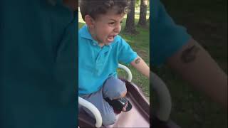 Don't poke a Frog 😂 this kid is soo afraid of frogs