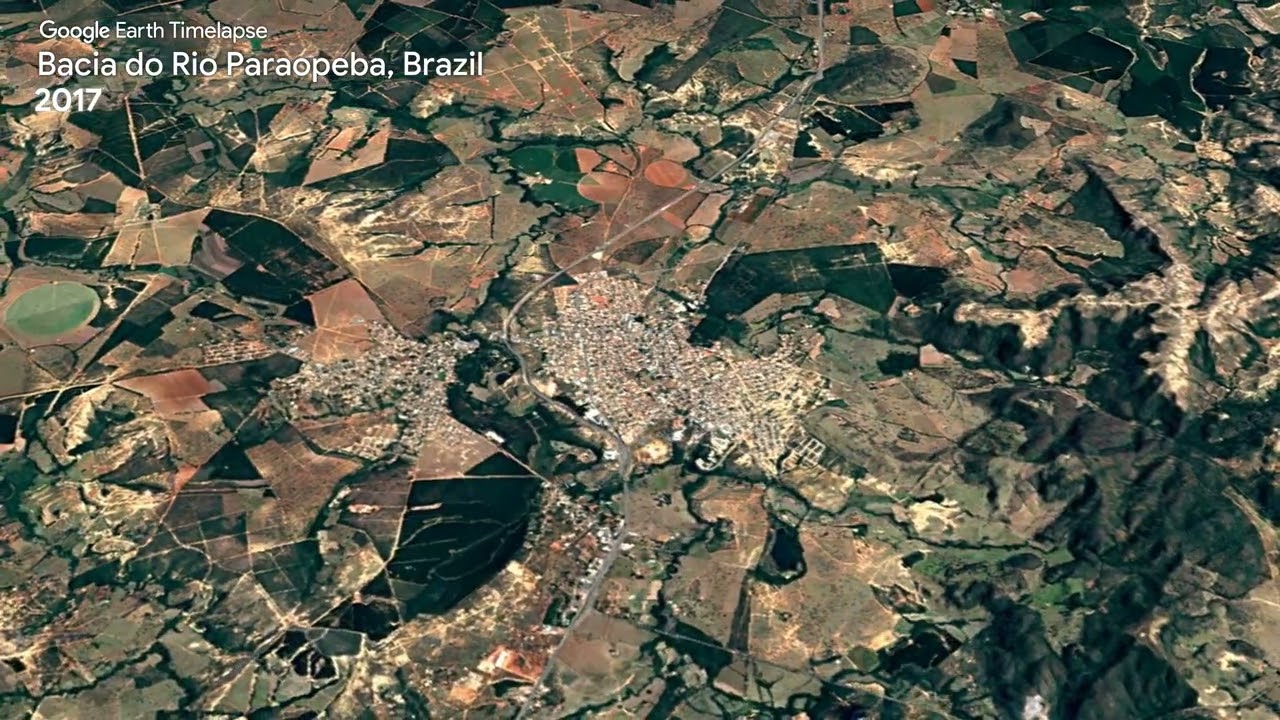 Bacia do Rio Paraopeba, Brazil - Earth Timelapse