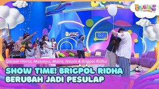  Show Time Brigpol Ridha Berubah Jadi Pesulap  Brownis 30326