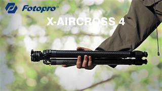 FOTOPRO X AIRCROSS 4 PHOTO 碳纖輕便專業三腳架 秒開秒收、業界唯一
