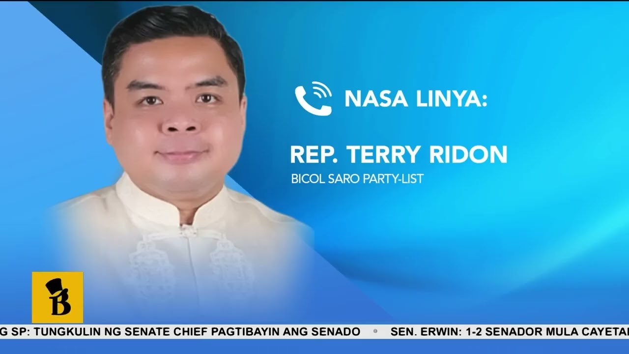 REP. RIDON RUMESBAK SA AKUSASYON