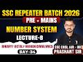 SSC Repeater Batch 2026 | Day-34 | Number System Lecture-8 unit digit/FACTOR | By Prashant sir |