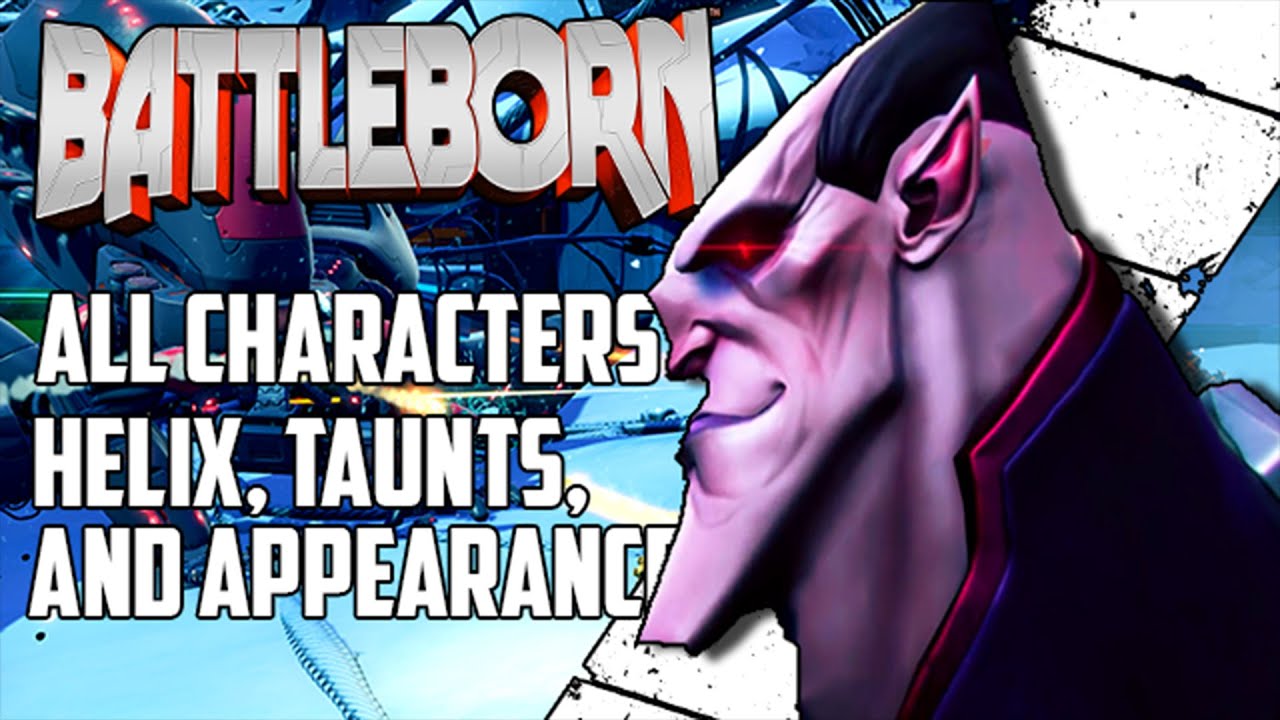 Battleborn: All Characters Helix, Taunts, and New Appearances