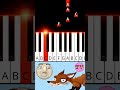 Mikkel Rev LETT #piano #tutorial #shorts #barnesanger #puddingtv #lærepiano