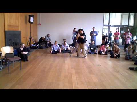 Homer & Cristina Ladas Colgada workshop @ Yale Tango festival 2011