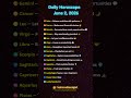 June 2 2026 Horoscope For All 12 Zodiac Signs Bold Moves Balance Intuition Zodiacsigns 