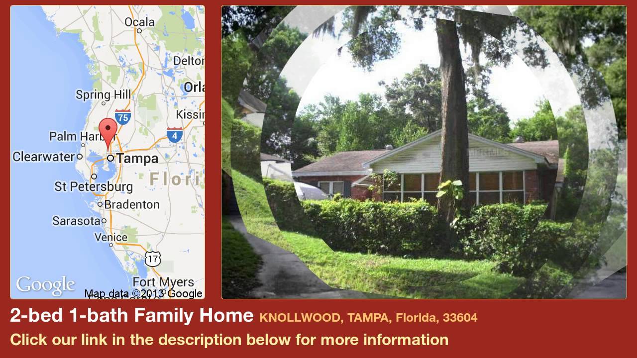 2-bed 1-bath Family Home for Sale in Tampa, Florida on florida-magic.com