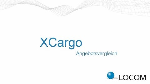 XCargo Angebotsvergleich: Vergleichen Sie Angebote direkt in Excel