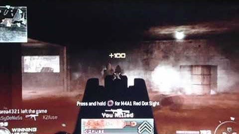 MW2 Live Commentary w/DaRk & GTs: Nuke on Afghan 30-2