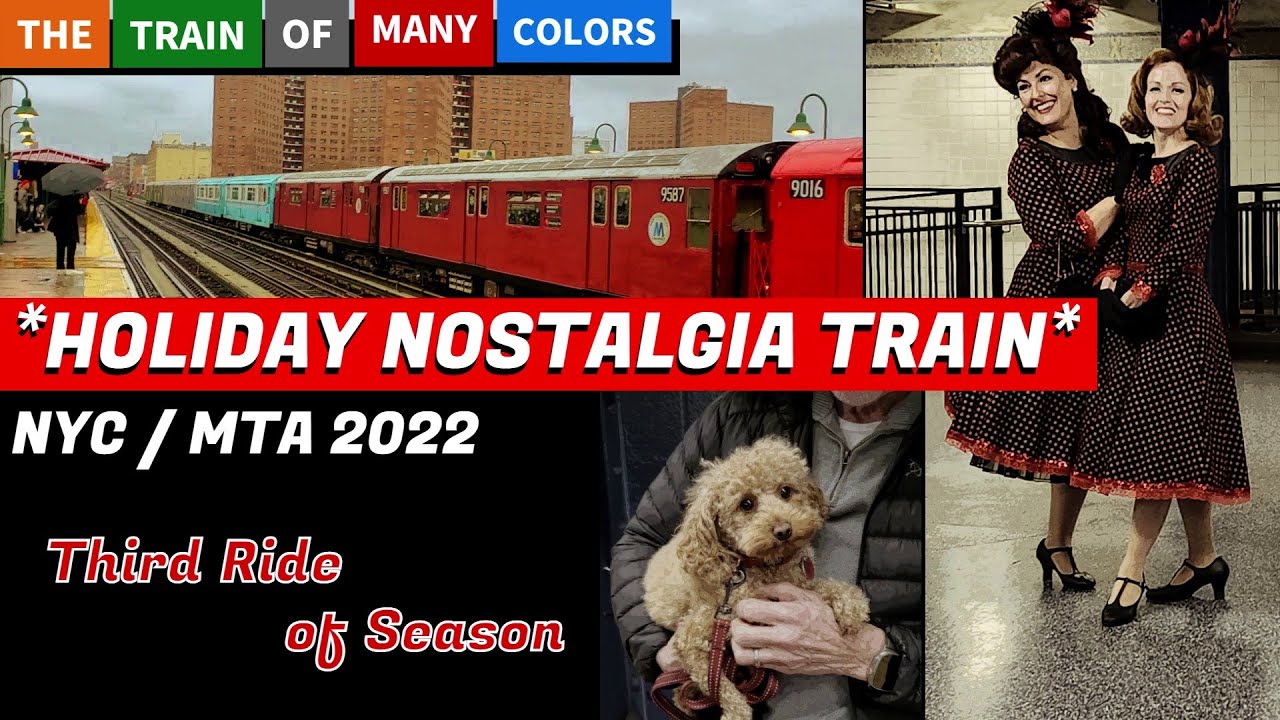 NYC Holiday Nostalgia Train Ride… (12.11.2022) YouTube