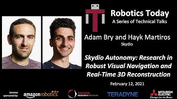 "Skydio Autonomy" - Adam Bry and Hayk Martiros