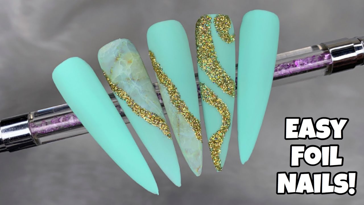 Easy Foil Nails | Nail Sugar | Modelones