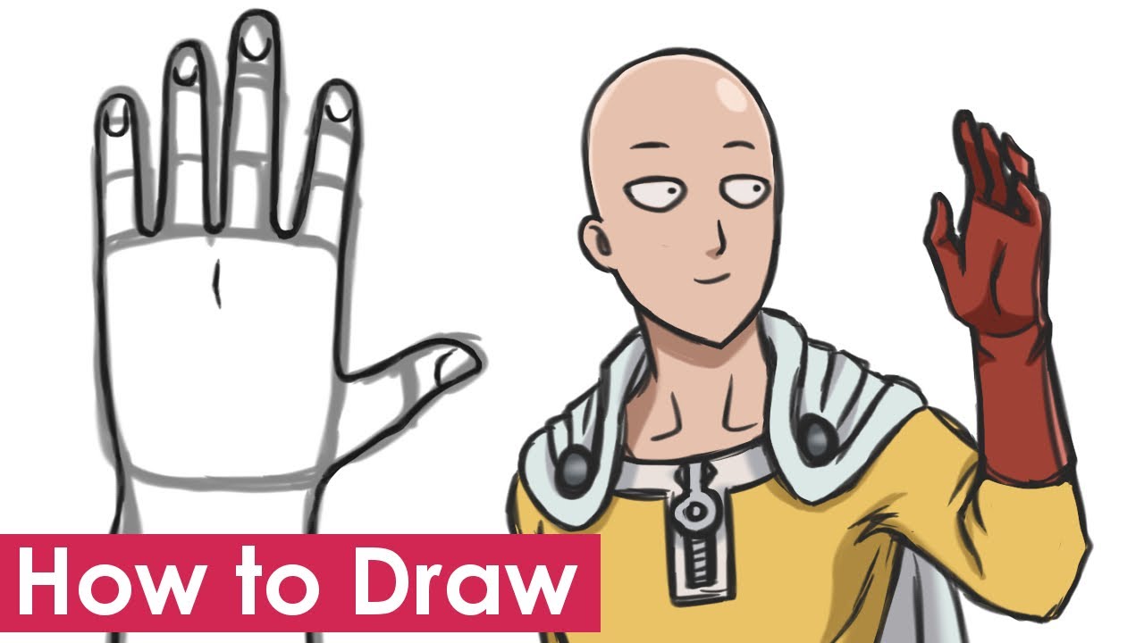 How to Draw: Anime Hands | Tips and Examples | Speed Painting - YouTube