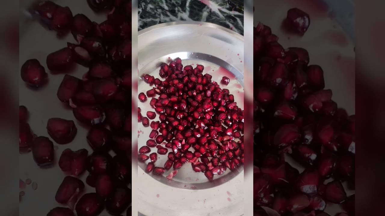 Healthy pomegranate juice 🍹 for kids 😍