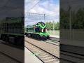 "TEM2-203 luzem w nowym malowaniu Polcarbonu!"🚂💚🖤