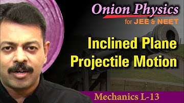 Inclined Plane Projectile | Motion in 2-D for JEE & NEET | Class 11 #OnionPhysics | Mechanics L-13