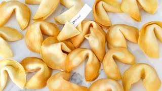 Fortune Cookie Tutorial | homemade fortune cookies