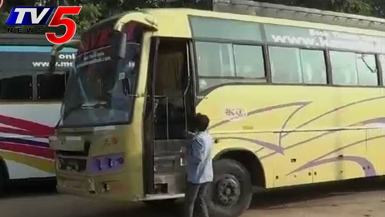 RTA Officers Ride Seize 11 Private Buses -  TV5