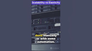 Scalability vs Elasticity  #cloudcomputing