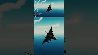 F-14 Tomcat Precision Flight Skills 🎖️⭐ #Dcs #Shorts