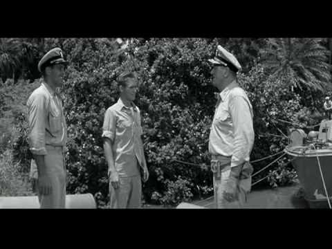 IN HARM'S WAY - Admiral Torrey (John Wayne) reconc...