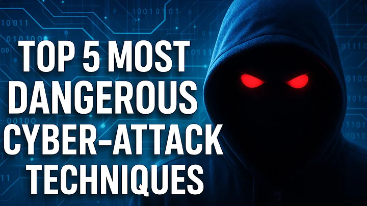 Top 5 Cyber‑Attack Techniques You Should Know | Top 5 Most Dangerous Cyber-Attack Techniques