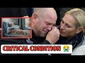 Zara comforts Mike Tindall in tears as he announced his dad is in a critical condition 