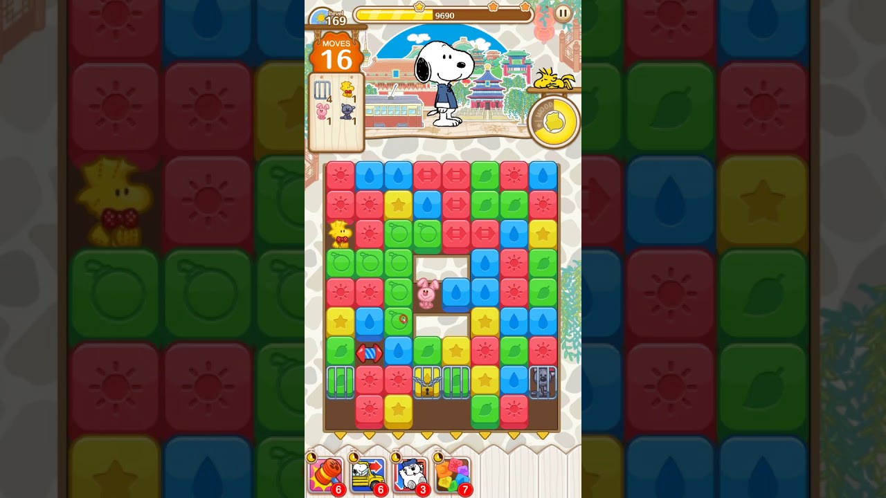 Snoopy Puzzle Journey level 169