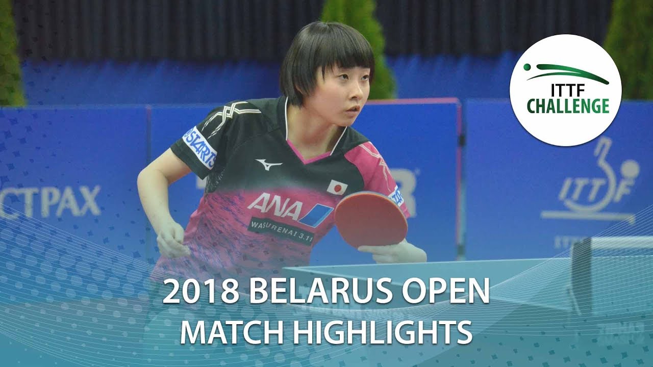 kait diaz Miku Izumo vs Alina Nikitchanka | 2018 ITTF Challenge Belarus Open Highlights (R64)