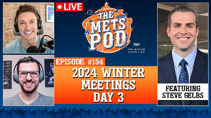 The Mets Pod Live on Winter Meetings Day 3: Steve Gelbs talks Juan Soto, Pete Alonso, and more | SNY