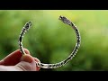 SILVER CUFF BRACELET DRAGON | dynamisjewelry.com | How it's made