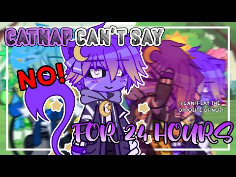 🌙CATNAP CAN’T SAY “NO” FOR 24 HOURS!🐱 || Gacha Club - Poppy Playtime (CH. 3)