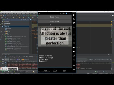 Image to Text Conversion in Android using OCR with Compiled Tesseract Tess-Two and Source Code