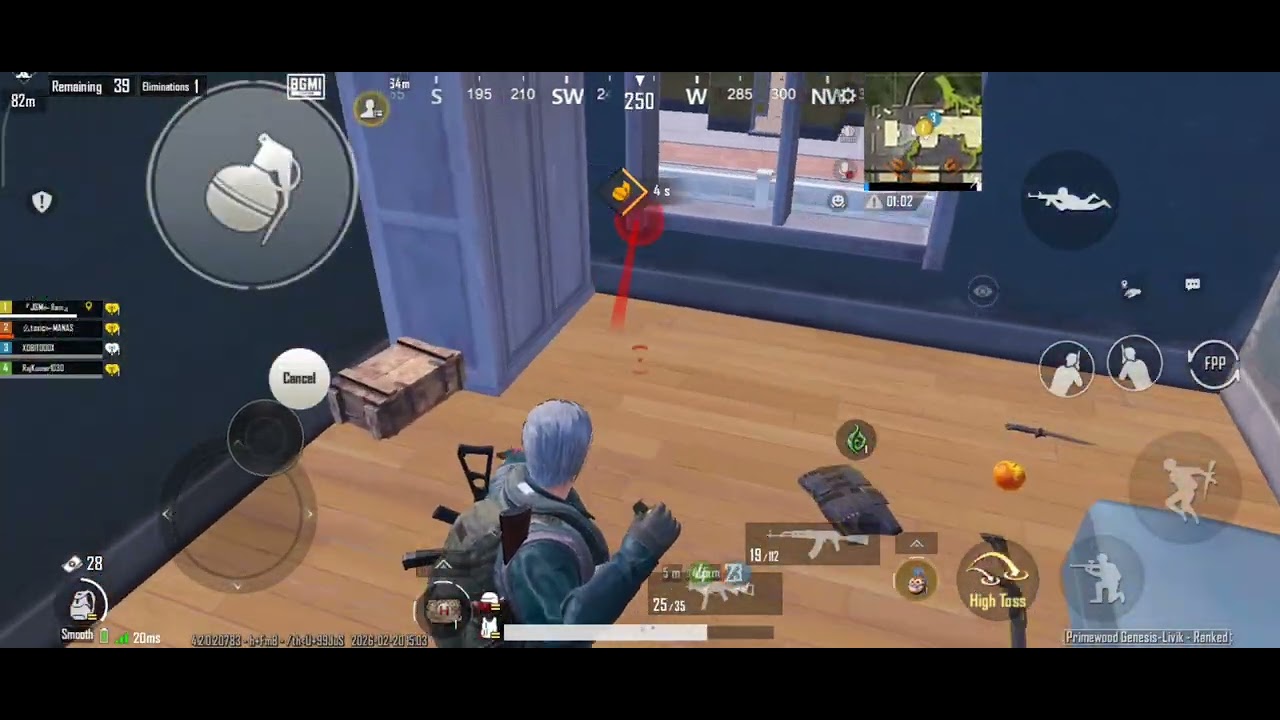 1 Vs 3 cLuTcH fOr BGMi#pubgmobile#battlegroundmobileindiamontagepubgmobilemontage#shortvideo#pocox3p