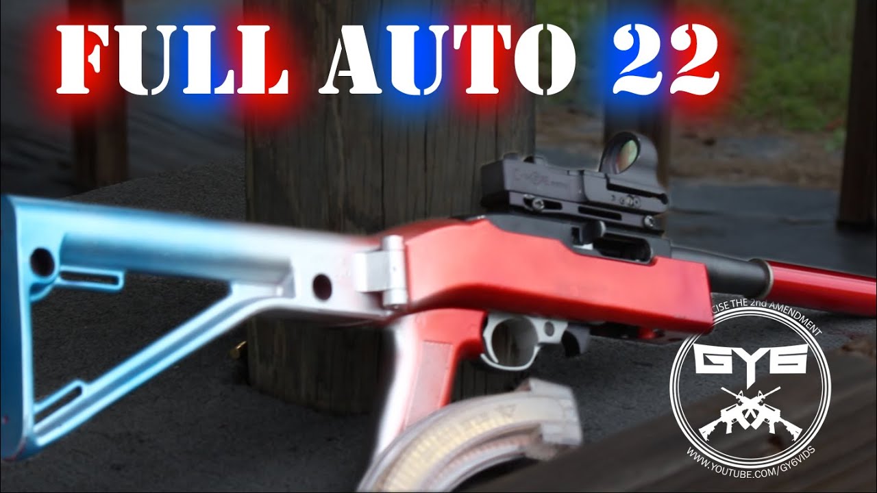 full auto 22 1800rpm youtube