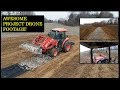 Completing New Range Backstop! Grading, gravel, planting & drone vids