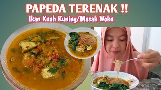 Papeda khas Papua Paling Enak! Papeda Ikan Kuah Kuning Khas Indonesia Timur || Ikan Woku @Rices_