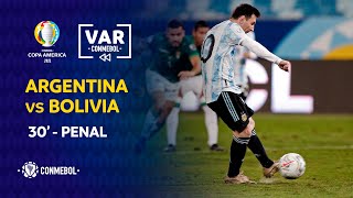 Copa América Revisión Var Bolivia Vs Argentina Minuto 30