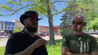 LIVE Downtown Martinsville, IN Protest (Part 4) 7 June LIVE Interview