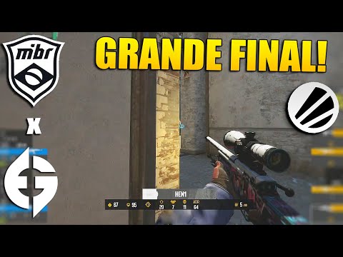 GRANDE FINAL INSANA! MIBR vs EG Black - HIGHLIGHTS | ESL Challenger League Season | CSGO